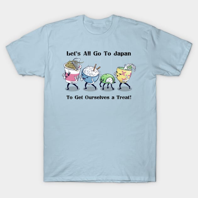 Japanese Treat T-Shirt by stevenlefcourt